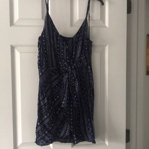 Blue Aztec Summer Dress